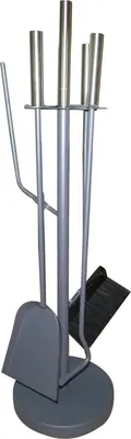Produktbild von Kaminbesteck aus Metall 5-teiliges Set