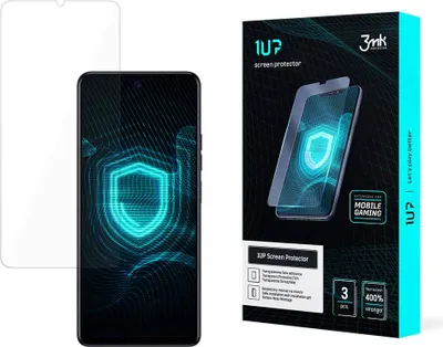 Produktbild von 3mk Display Schutzfolie 1UP für Tecno Spark 10  transparent Gaming (3 Stück)