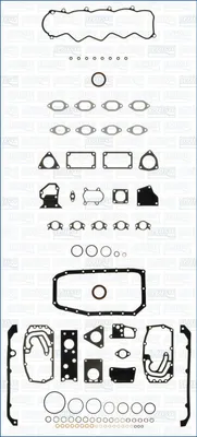 Immagine prodotto di AJUSA 51020500 Set completo di guarnizioni motore Set di guarnizioni per FIAT DUCATO Furgone/Telaio (230) DUCATO Bus (230) DUCATO Furgone (230L) adatto per PEUGEOT