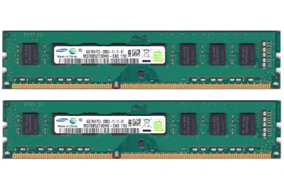 Produktbild von Samsung 8GB 2x 4GB DDR3 1600 MHz Ram Speicher Desktop PC-12800 240Pin DDR3 12800