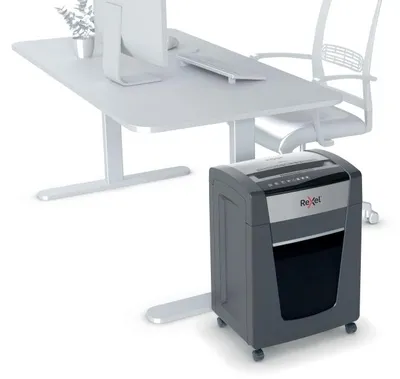 Produktbild von Rexel P420+, Kreuzschreddern, 4 x 35 mm, 30 l, 275 Blätter, 55 dB, Berührung