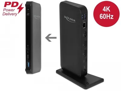 Image de Delock USB Type-C DP 1.4 Docking Station4K/HDMI/DP1.4/USB3.2
