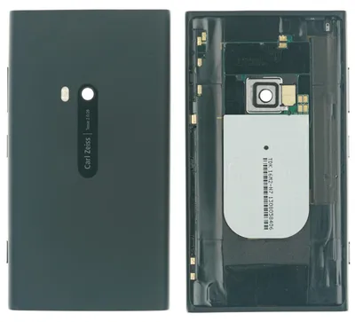 Produktbild von Nokia Lumia 920 Backcover + Kameraglas, Schwarz