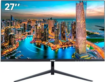 Zdjęcie produktu dla Nilox MONITOR 27" NXM27FHD111 LED FHD IPS 100HZ HDMI/DP 1MS, 68,6 cm (27"), 1920 x 1080 px, Full HD, LED, 1 ms