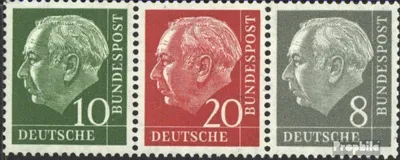 Produktbild von Briefmarken BRD (BR.Deutschland) 1958 Mi W22Y II gestempelt