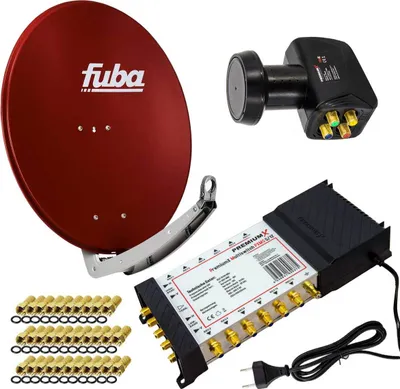 Produktbild von PremiumX SAT Anlage Fuba DAA 780 R Antenne 5/12 Multiswitch LNB F-Stecker
