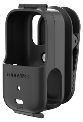 Productafbeelding van Rugzak bevestigingsclip met 360° draaibaar montage voor DJI Osmo Nano. Robuust, zwart accessoire