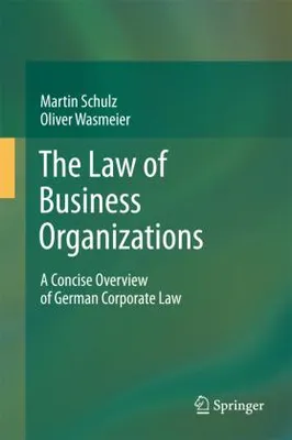 Image de The Law of Business Organizations