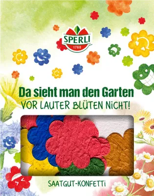 Produktbild von SPERLI Blütensamen Blütenkonfetti