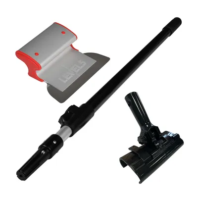 Produktbild von Level5 Spachtel Set Flächenspachtel 178mm +Teleskopstange 160cm + Adapter SL501