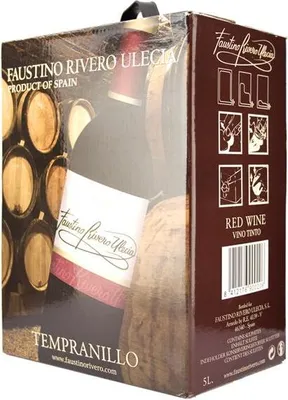 Produktbild von Faustino Rivero Ulecia Tempranillo rot 12% Vol.5,0L Bag in Box
