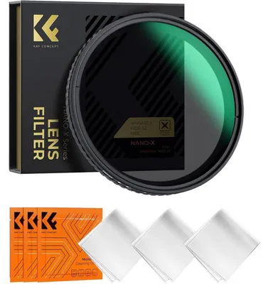 Produktbild von Variabler ND Filter 52mm ND2-32 (1-5 Blendenstufen) für Landschafts- & Videofotografie Nano-Xcel Serie