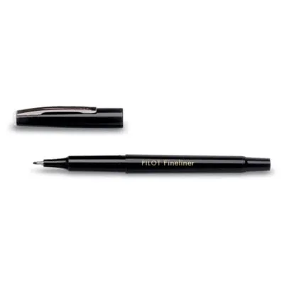 Produktbild von Pilot SW-PPF, Schwarz, Schwarz, Rund, Tinte auf Wasserbasis, 0,4 mm, Metall