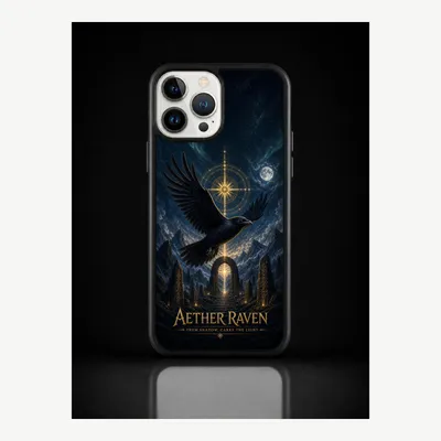 Obrázok produktu pre Puzdro na iPhone 13 Pro Max, ochranné puzdro s motívom kráka – značka LUNØIR