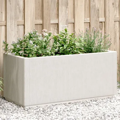 Produktbild von Pflanzkübel Weiß 80x36x35 cm PP