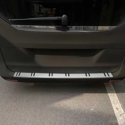 Immagine prodotto di Protezione paraurti per Mercedes Vito W447 2014-2025 in acciaio inox cromato spazzolato
