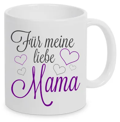 Produktbild von TassenKing™ - Für meine liebe Mama - Tasse - Kaffeetasse - Tasse mit Spruch