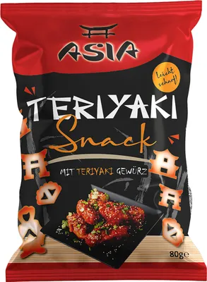 Image de XOX Snack de maïs Teriyaki asiatique croustillant et savoureux du Japon 80g