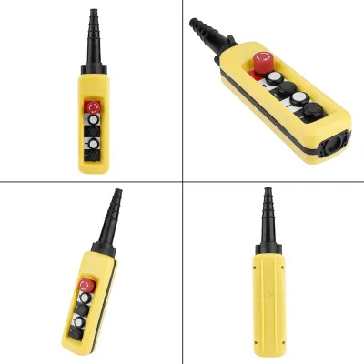 Productafbeelding van Kraan, kettingtakel, drukknopbediening, ophangkabinet, controller met 4 knoppen