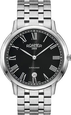 Zdjęcie produktu dla Zegarek męski Roamer Classic Superslender Gents 515810 41 52 50