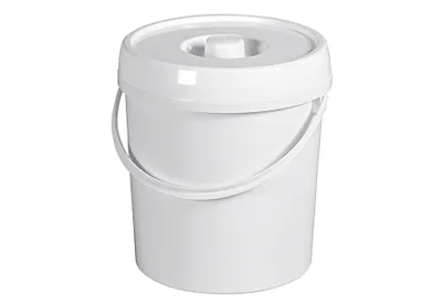 Produktbild von Windeleimer mit Deckel wei 11 L