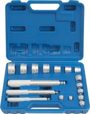 Obrázok produktu pre LUXTOM | Sada prítlačných kolíkových puzdier, 12-42 mm, 17 ks, nástroj na sťahovanie ložísk kolies, sťahovák nábojov kolies