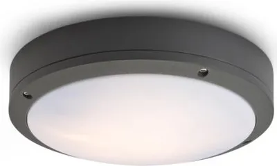 Zdjęcie produktu dla SONNY sufitowa antracyt 230V LED E27 2x15W IP54