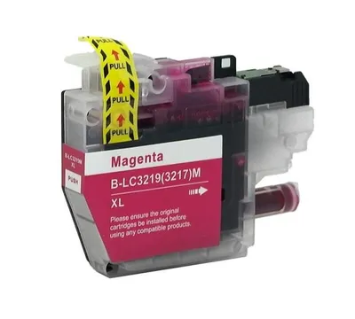 Image de Cartouche d'encre compatible avec Brother LC-3219 XL / LC-3217 magenta