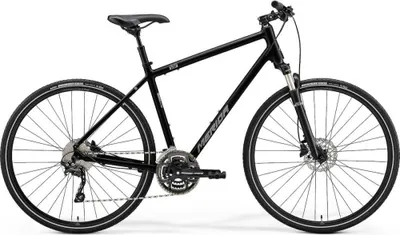 Produktbild von Merida Crossway 300 Hp3 Schwarz(Silber) S_47