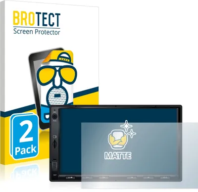 Produktbild von 2x BROTECT Schutzfolie für Atoto S8 Standard 7 zoll Displayschutz Displayschutzfolie Folie Matt Entspiegelungsfolie