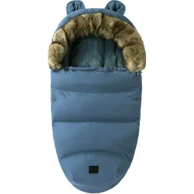 Produktbild von Baby Fußsack Kinderwagen & Autositz – Wasserdicht, Winddicht, Blau, 0-2 Jahre