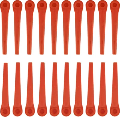 Produktbild von Trade-Shop 20x Ersatz-Messer / Schneidklingen für Gardena AccuCut 400 Li, AccuCut 450 Li ersetzt 5368-20 05368-20 / Rasentrimmer-Zubehör