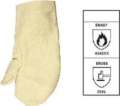 Image de Moufles de protection contre la chaleur pour soudeurs.  (1 pc)