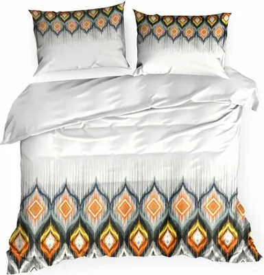 Produktbild von Eurofirany Bettwäschegarnitur Bettwäsche Satin  NIKA 21 160x200 cm 3 TLG SET: mit 2 Kissenbezüge 70x80 cm
