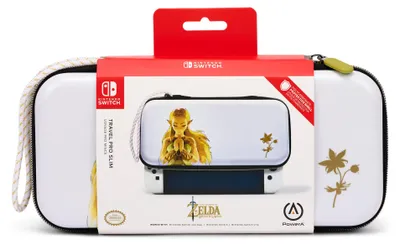 Zdjęcie produktu dla PowerA NSCS0054-01, Pokrowiec, Nintendo, Biały, Nintendo Switch OLED, Zamek, Princess Zelda