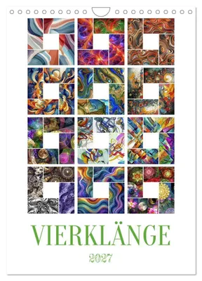 Produktbild von Vierklänge (Wandkalender 2027 DIN A4 hoch), CALVENDO Monatskalender