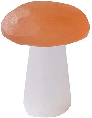 Gips-Pilz-Dekoration, gelb, 4-5 cm, für Zuhause & Büro