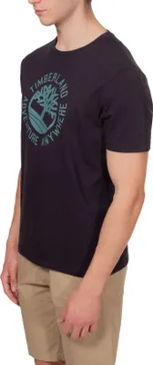 Immagine prodotto di TIMBERLAND - T-shirt uomo in cotone fiammato con logo  - Taglia XL
