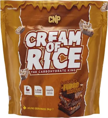 Produktbild von CNP Cream of Rice (2000g) Fudge Brownie - Funktionelle Lebensmittel - Superfoods
