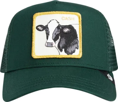Produktbild von Goorin Bros. Cash Cow  Trucker Cap Original Recipe - Grit dark green