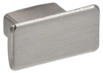 Zdjęcie produktu dla Klamka do mebli, wykonana z zamaku. Średnica: 30 x 16 mm. Wykończenie: nikiel satynowy