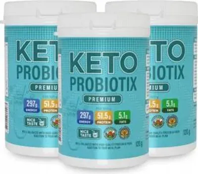 Obrázok produktu pre 3x KETO PROBIOTIX PROBIOTIC - Doplnok stravy 120g