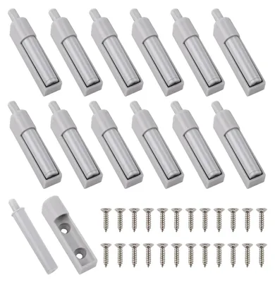 Produktbild von TRANKIELO® - 12 Türdämpfer – Softclose-Funktion – Hochwertiger ABS-Kunststoff – Einfache Installation – Vielseitig einsetzbar