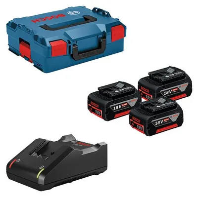 Produktbild von Professional Set: 3x Akku GBA 18V 5.0Ah in L-BOXX