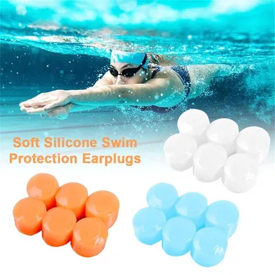 Image de 6 bouchons d'oreille anti-bruit – bouchons d'oreille étanches – pour dormir – pour la natation – pour étudier – pour voyager – protections auditives – pour les personnes à l'écoute sensible – contre les ronflements – protection auditive – 3 paires | Orange