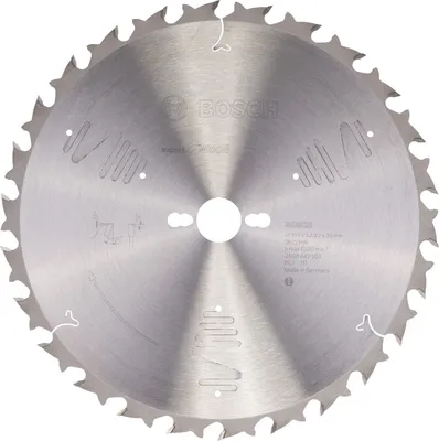 Produktbild von Kreissägeblatt Expert for Wood D.300mm Bohrung 30mm 26Zähne Zahform WZ BOSCH