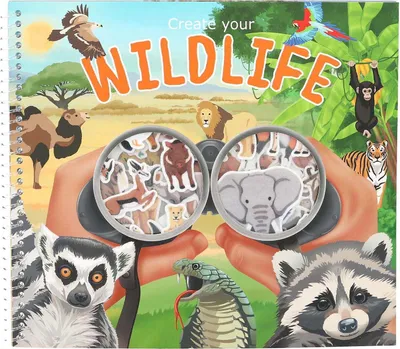 Produktbild von Create Your Wild Life mit Flock Stickern