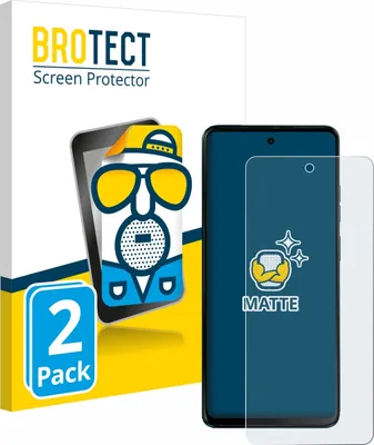 Produktbild von 2x BROTECT Schutzfolie für Motorola Moto G04s Displayschutz Displayschutzfolie Folie Matt Entspiegelungsfolie