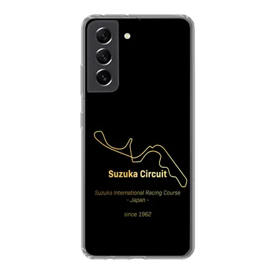 Produktbild von MuchoWow® Handyhülle Schutzhülle Hülle für Samsung Galaxy S21 FE Suzuka - F1 - Rennstrecke Silikon Softcase Handy Hülle - Mobiltelefonhülle