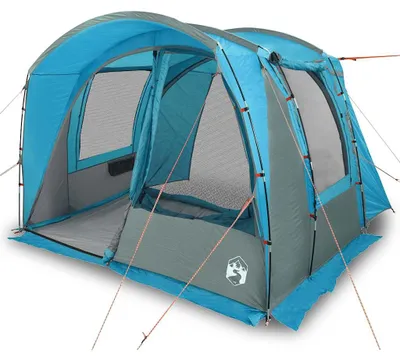 Produktbild von vidaXL Autozelt 4 Personen Blau Wasserfest